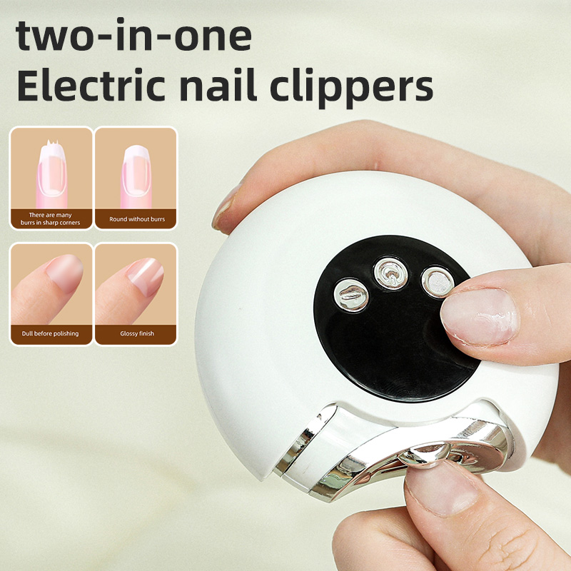 SD-707 2合1电动美甲器tow in one Electric nail clippers